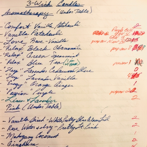 3-WICK CANDLES - TOO MANY CANDLES TO LIST INDIVIDUALLY - Picture 2 of 7